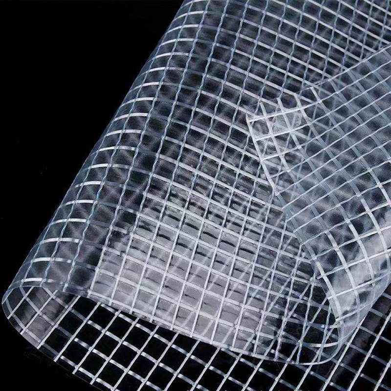 Transparente PVC-beschichtete Netzplane