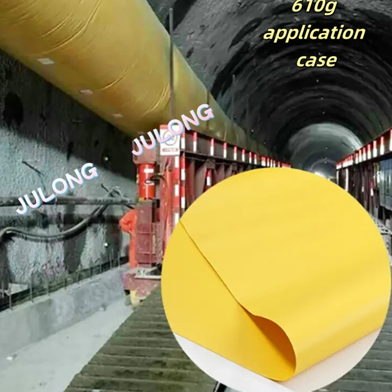 PVC beschichtetes Polyestergewebe für das Bergbaulüftungssystem