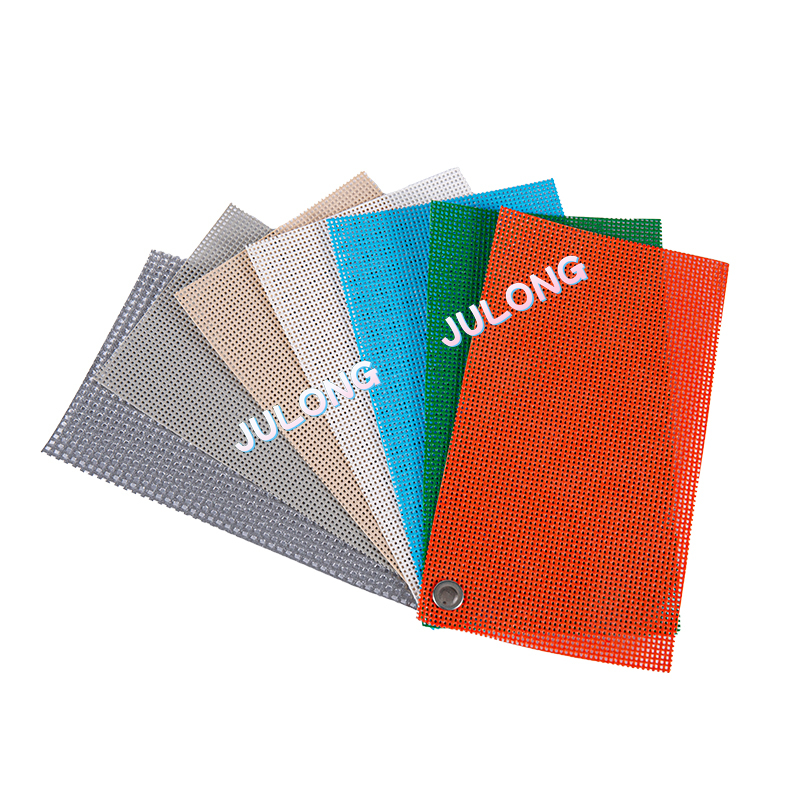 400 g PVC beschichtetes Polyester -Mesh -Stoff für Sonnenschatten im Freien